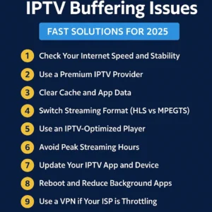 Fix IPTV Buffering