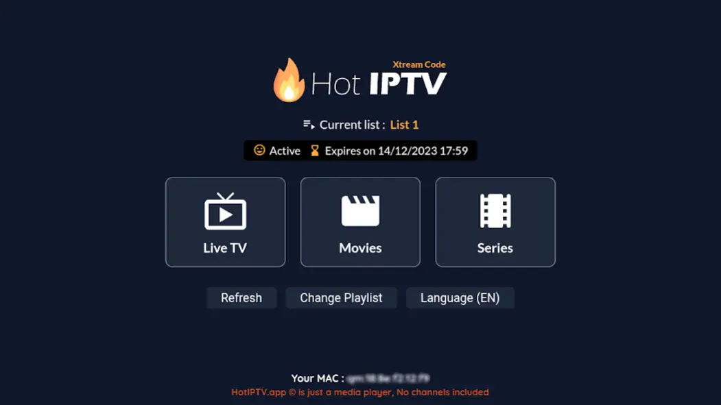 HOT IPTV best IPTV app for Samsung